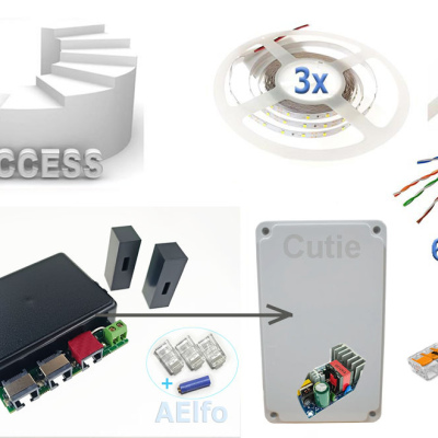 Kit 1 iluminat scara